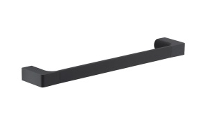 PIRENEI Towel Holder 350x66mm, black matt