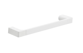 PIRENEI Towel Holder 350x66mm, white matt