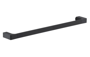 PIRENEI Towel Holder 600x66mm, black matt