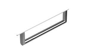 KUBE X Towel Rail Holder 40cm, chrome