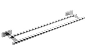 OLYMP Double Towel Rail Holder 620mm, chrome