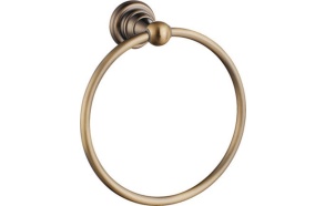 DIAMOND Towel Ring Holder, bronze