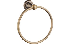 DIAMOND Towel Ring Holder, bronze