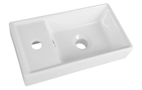 Cloakroom Ceramic Washbasin 40x22x8cm