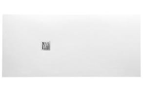 MITIA Cultured Marble Shower Tray 160x90x3 cm, white