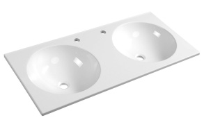 kivimassist valamu JUNO  100x15x47cm, valge