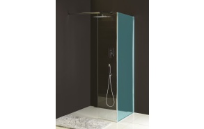 Klaasist küljesein MODULAR SHOWER Module 2-le, 400mm, parem