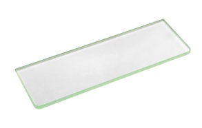 Klaasist riiul 500x100x8mm, matt klaas
