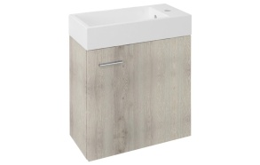 LATUS IV Vanity unit 49,5x50x24,5cm, oak Mocca (55598)