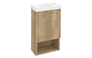 LATUS XI Vanity Unit 30x53x16,5cm, oak Alabama