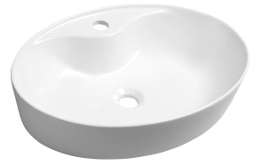 MARIANA Counter Top Ceramic Washbasin 58x14,5x41,5 cm