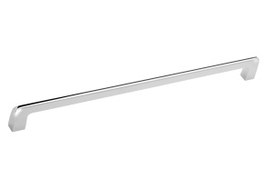 Furniture handle, spacing 320mm, chrome