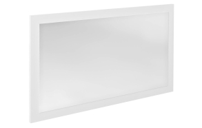 NIROX raamiga peegel 1000x600x28 mm, läikiv valge