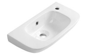 valamu KIA 49x25cm,  valge