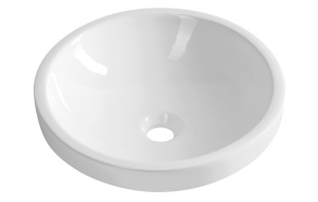 süvistatav valamu,  ROLA dia. 41cm,  valge