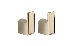 PIRENEI Robe Hook, pair, gold