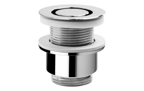 Unslotted Waste 5/4“, (H) 30-45 mm, chrome