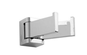 GLAMOUR Swing Double Robe Hook, chrome