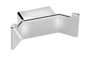 EVEREST Double Robe Hook, chrome