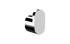 FLORI Robe Hook, chrome