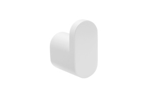FLORI Robe Hook, white matt