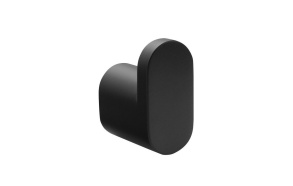 FLORI Robe Hook, black