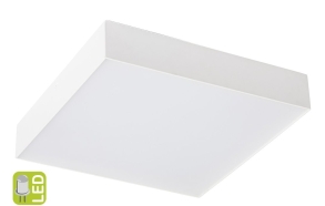 RISA Ceiling LED Light 10W, 230V, 28x28cm, white