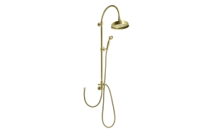 VANITY Shower Panel with Mixer Tap connection, bronze