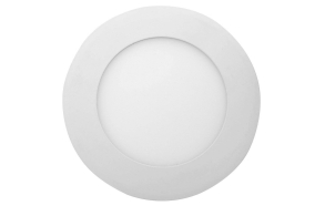 START LED Recessed Ceiling Light, 6W, 230V, 120mm, day white, 390lm, white