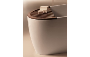 AQUATECH Bathtub 375001 Teak Shelf