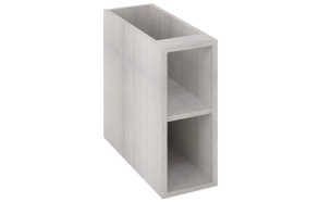 TREOS lower shelf cabinet 20x53x50,5cm, oak Polar (TS022)