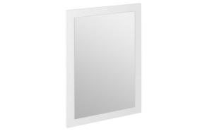 TREOS mirror with frame 750x500x28mm, white matt (TS750)