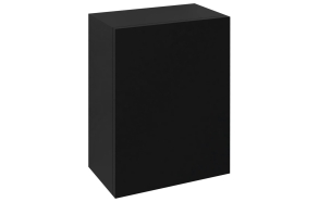TREOS upper door cabinet 35x50x22cm, right/left, black matt (TS041)