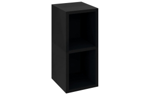 TREOS upper shelf cabinet 20x50x22cm, black matt (TS026)