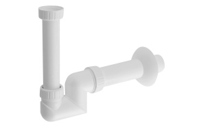 Washbasin Trap 5/4' dia 40mm, plastic