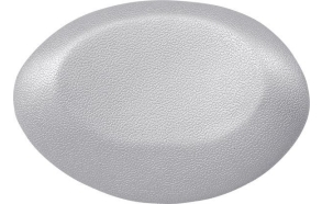UFO Bath Pillow 25x18cm, Silver