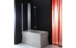 ONE Bath Screen 650 mm, clear glass