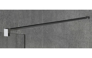 VARIO shower screen wall support bar 1400mm, chrome