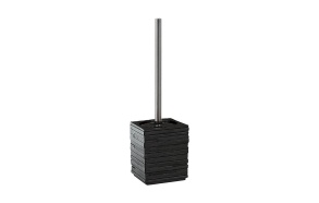 QUADROTTO toilet brush, black