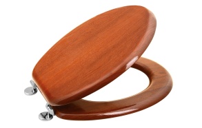 WC iste AQUALINE, cherry wood