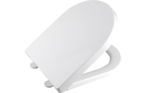 DONA Soft Close Toilet Seat, white