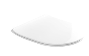 FLO SLIM Soft Close Toilet Seat, white