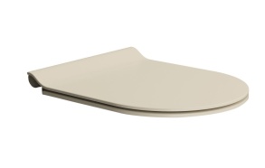 SLIM Soft Close toilet seat, creta mat/chrom