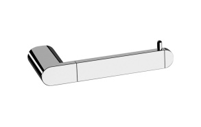 FLORI Toilet Paper Holder, chrome