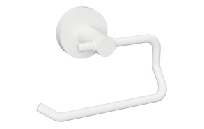 X-ROUND WHITE Toilet Paper Holder, white