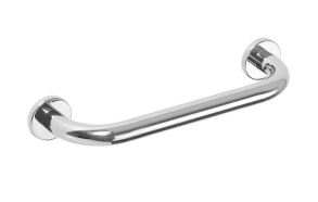 X-ROUND E Grab Rail Holder 350mm, chrome (355x50x75 mm)