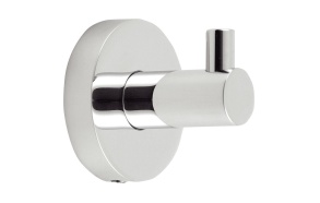 X-ROUND E Robe Hook, chrome (55x55x50 mm)