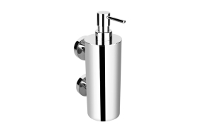 X-ROUND Soap Dispenser Holder 540ml, chrome (70x230x110 mm)