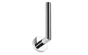 X-ROUND Wall Mounted Spare Toilet Paper Holder, chrome (55x165x65 mm)