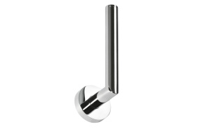X-ROUND Seinale kinnitatav lisarulli wc paberihoidja, kroom (55x165x65 mm)